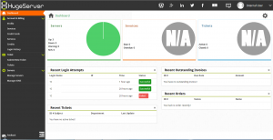 HugeServer ION Dashboard 