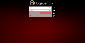 HugeServer ION - Reseller Panel Login Page