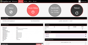 HugeServer ION - Reseller Panel Server Management