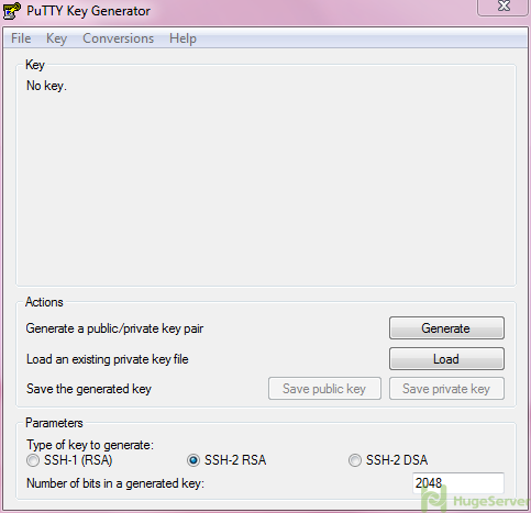 puttygen ssh key centos 7